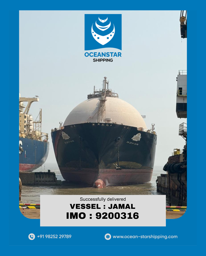 MV JAMAL (IMO 9200316) Safely Delivered to Alang Recycling Yard